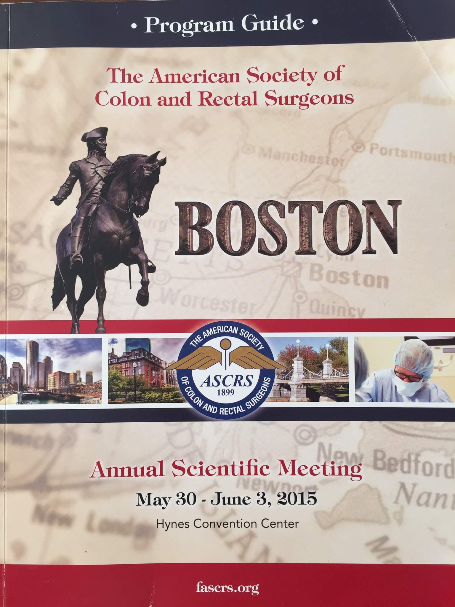 Участие в конгрессе Американского общества колоректальных хирургов (ASCRS) (Boston, 2015).